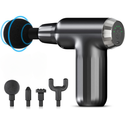 Muscle Massage Gun with 4 Heads, Pain Reliever , Fascial Gun